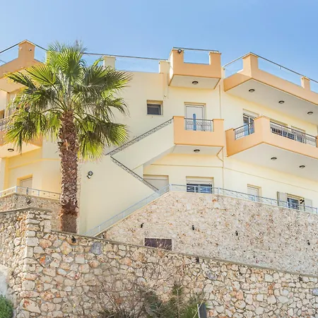 Kallia's Lux With Sea View & Cool Jacuzzi Дом отдыха Платаньяс