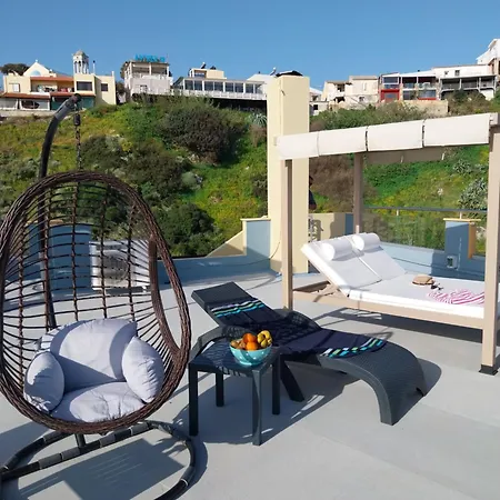 Дом отдыха Kallia's Lux With Sea View & Cool Jacuzzi *